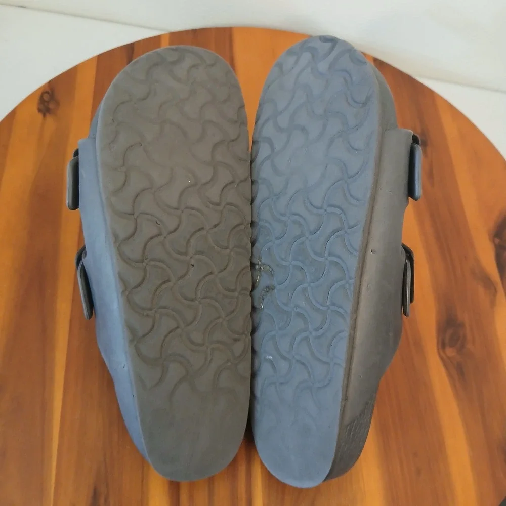 Birkenstock Arizona EVA Mens Size 38 Black Slip On Sandals Slides Waterproof